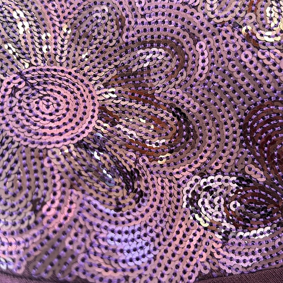 Marseille eggplant purple sleeveless stop - Picture 6 of 7